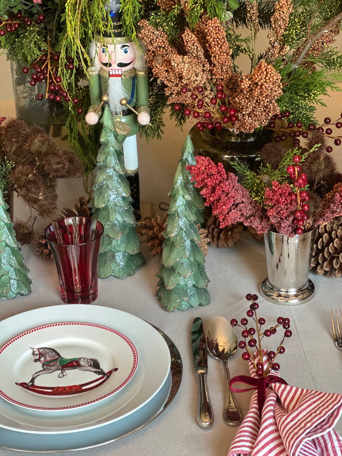 PLATO DE CABALLO NAVIDEÑO